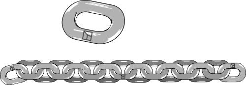 Scraper floor chain - 9x27 - D7