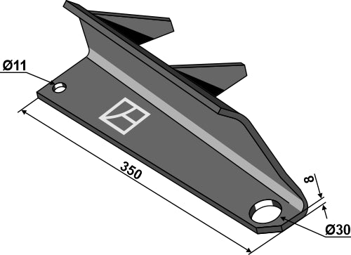 Disperser wing - right