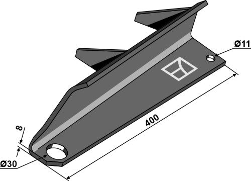 Disperser wing - left
