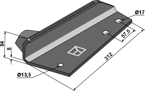 Disperser wing - right