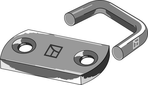Shackle type connector Ø14