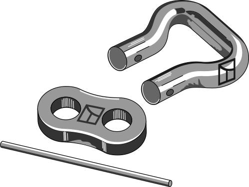 Shackle type connector Ø11