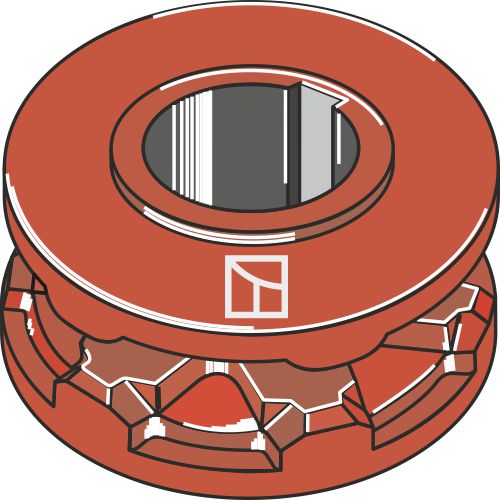 Chain sprocket Ø115
