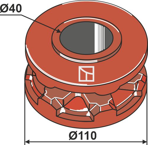 Chain sprocket Ø110