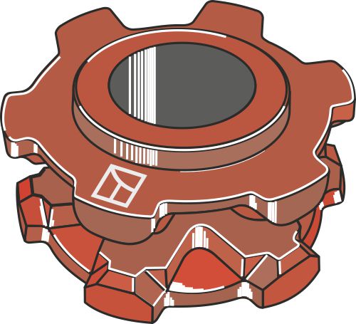 Chain sprocket Ø130