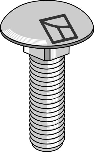 Saucer-head screw M10x1,5x30 without nut