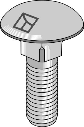 Saucer-head screw M12x1,5x30 without nut