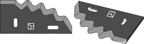 Fodder mixer knives, left