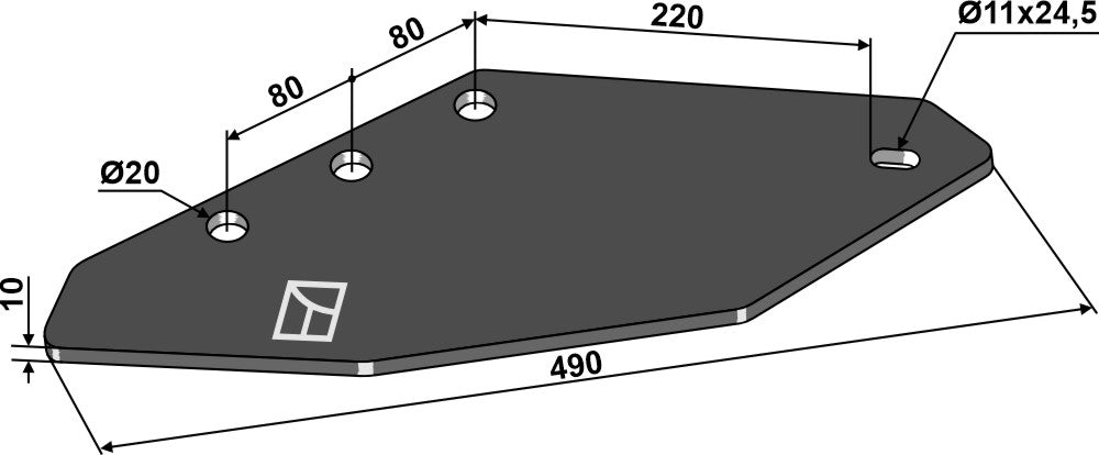 Support plate