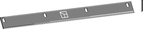 Fodder mixer knives