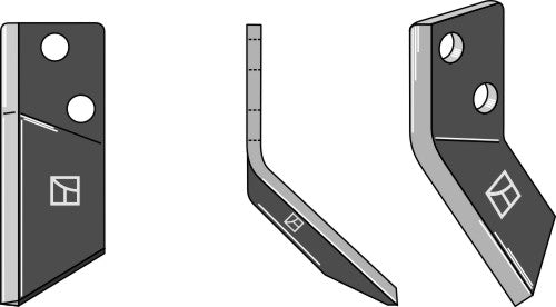 Fodder mixer knives, right