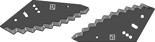 Food mixer knive - hard metal faced