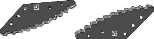 Food mixer knives