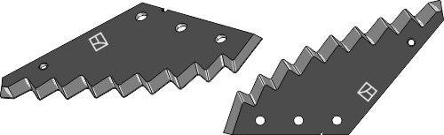 Food mixer knives