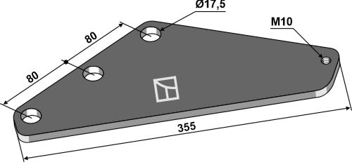 Support plate