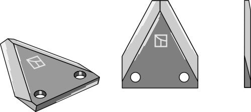 Food mixer knives