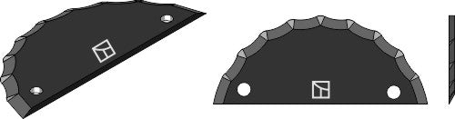 Food mixer knives