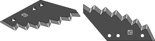 Food mixer knives