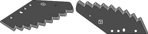 Food mixer knives