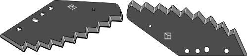 Food mixer knives - hard metal faced
