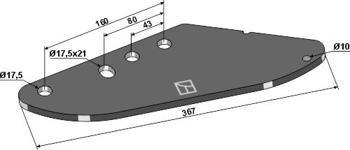 Support plate