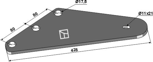 Support plate