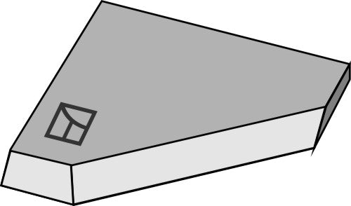 Left-side corner knife