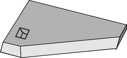 Left-side corner knife