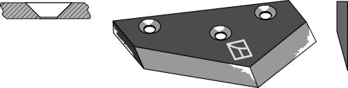 Center knive