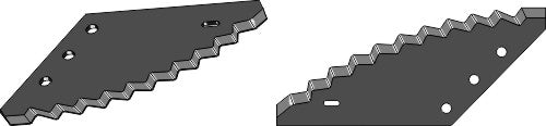 Food mixer knives