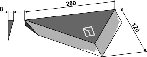 Center knife