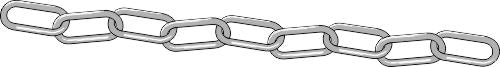 Safety-chain, galvanized