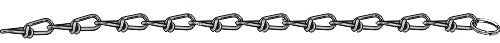 Safety-chain, galvanized