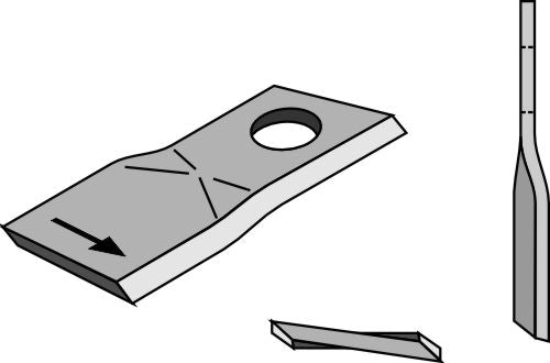 Rotary mower blade 100x48mm