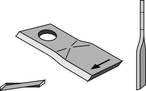 Rotary mower blade 100x48mm