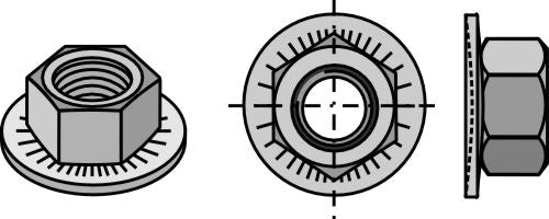Hexagon nut - M10x1,5