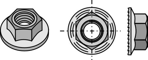 Nut - M10x1,5