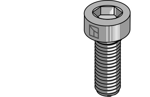 Hexagon socket bolt M8 - 8.8