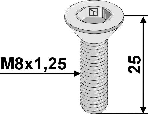 Hexagon socket screw - Galvanized