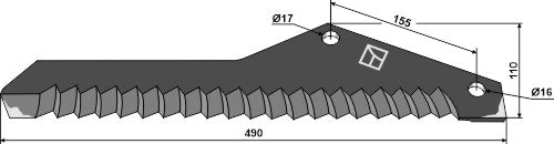 Silage knive 490mm