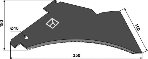 Silage knive 350mm