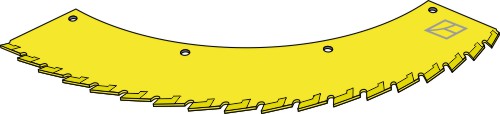 Saw blade - right - tungsten carbid hard faced