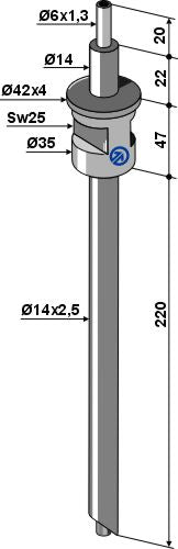 Fertilizer tube