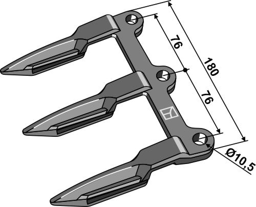 Triple finger