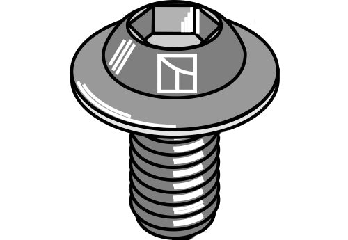 Fastening screw - 10.9