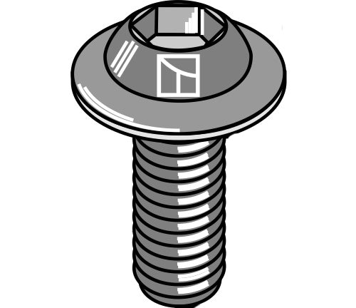 Fastening screw - 10.9
