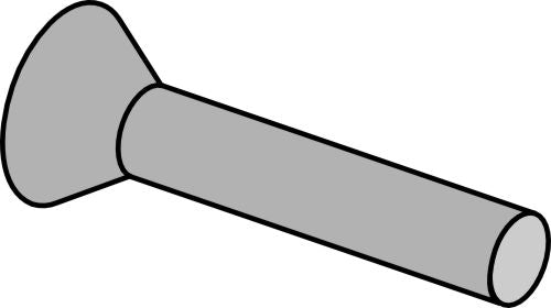 Countersunk rivet Ø5x30