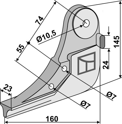 Seed share, model Monopill