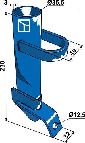 Seed tube