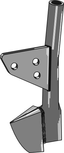 Seed tube - back